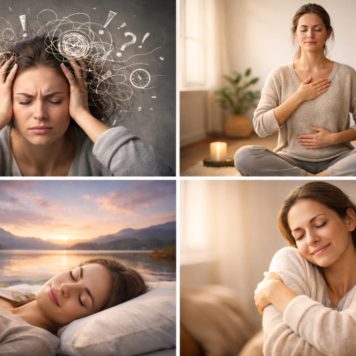 minha mente não desliga